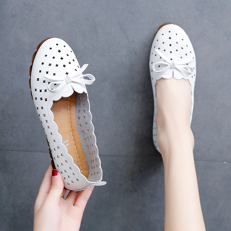 Scarpe basse da donna casual versatili ed eleganti in tinta unita, adatte a qualsiasi outfit