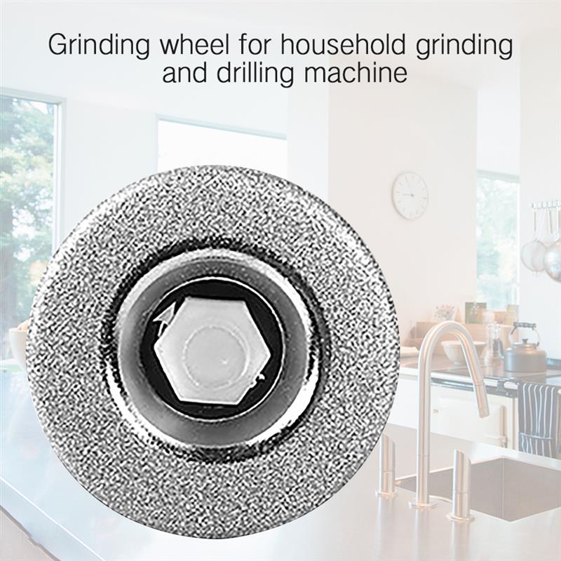 Multifunction Knife Sharpener Grinding Wheel Electric Sturdy Drill Sharpening Machine Accessories Kitchen Tools(Without Machine)