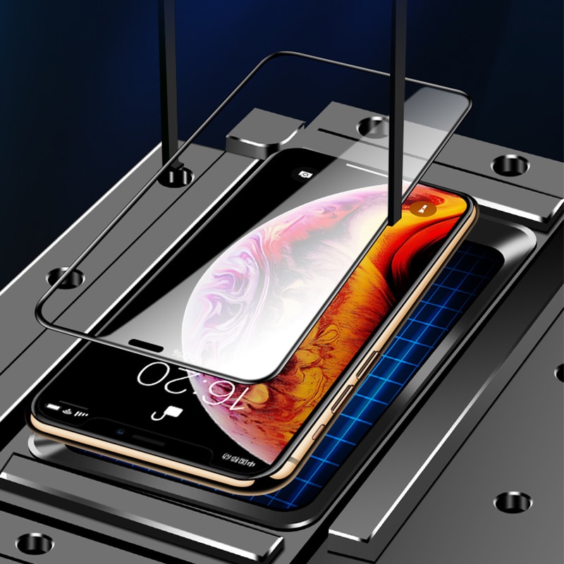 11D Curved Edge Protective Glass on the For iPhone 7 8 6 6S Plus Tempered Screen Protector For iPhone 11 Pro X XS Max XR Glass