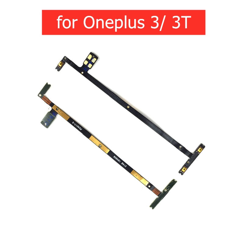 for Oneplus 3/ 3T Power Volume Side Key button Flex Cable On Off Switch Flex Cable for Oneplus 3 A3000 Replacement Repair Parts