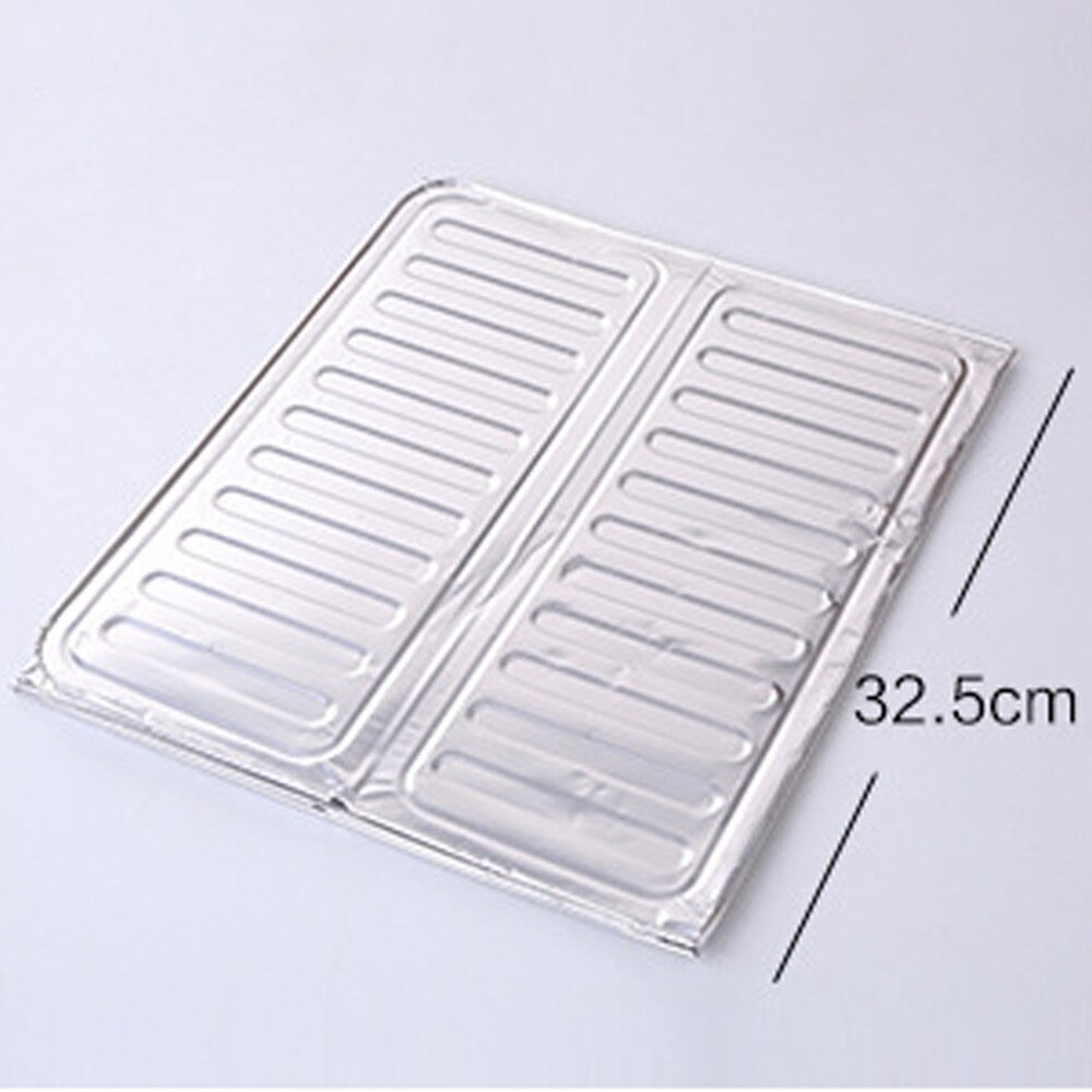 Kitchen Cooker Plate Deflector Plate Fat Splash Kitchen Gadget Proof Sheet Insulation Cook Baffle Plate Aluminum Tool Insula: Default Title