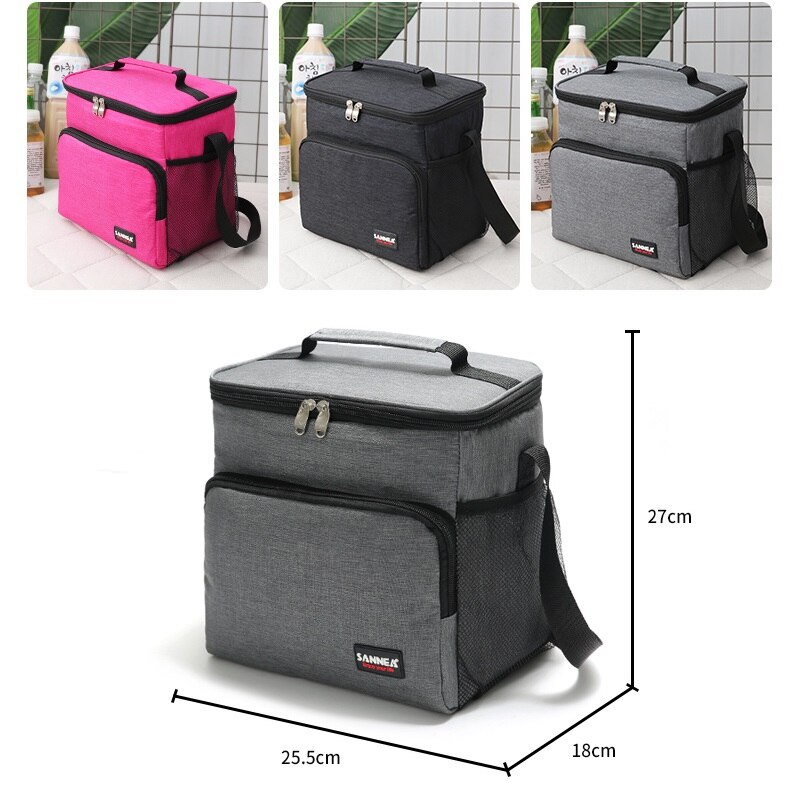 Bolsa térmica à prova d&#39;água, refrigerador de praia oxford 12l para acampamento e refrigerador