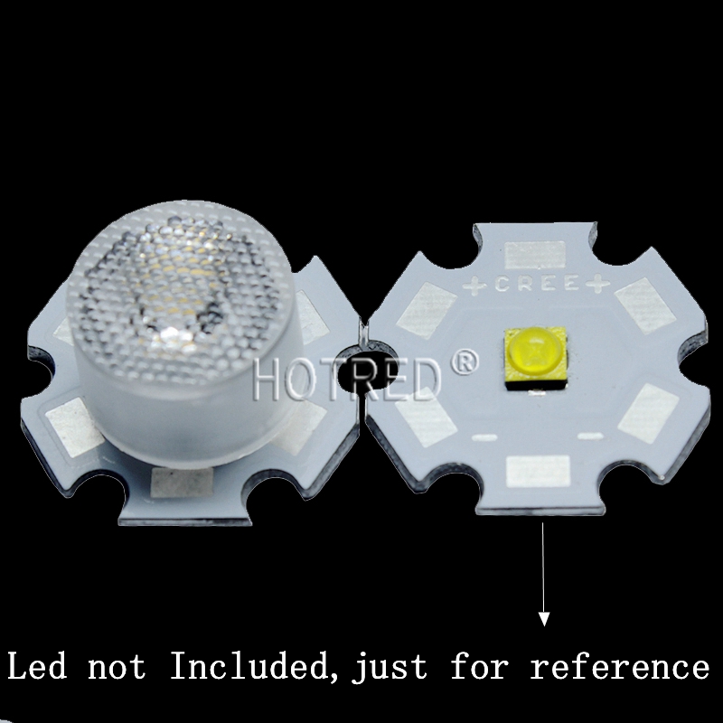 13mm 3535 CREE XPE XPE2 XPG XPG2 XTE Epiled/Semiled 3535 LED Lens waterproof 3030 Chip Diode Clear Bead Surface Integrated lens