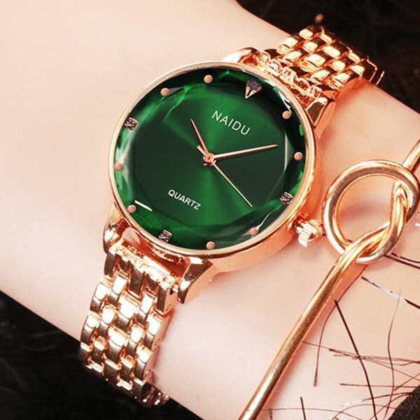 Women Watches Ladies Bracelet Watch quartz NAIDU Rose gold dress wristwatch casual relogio feminino reloj mujer kol saati