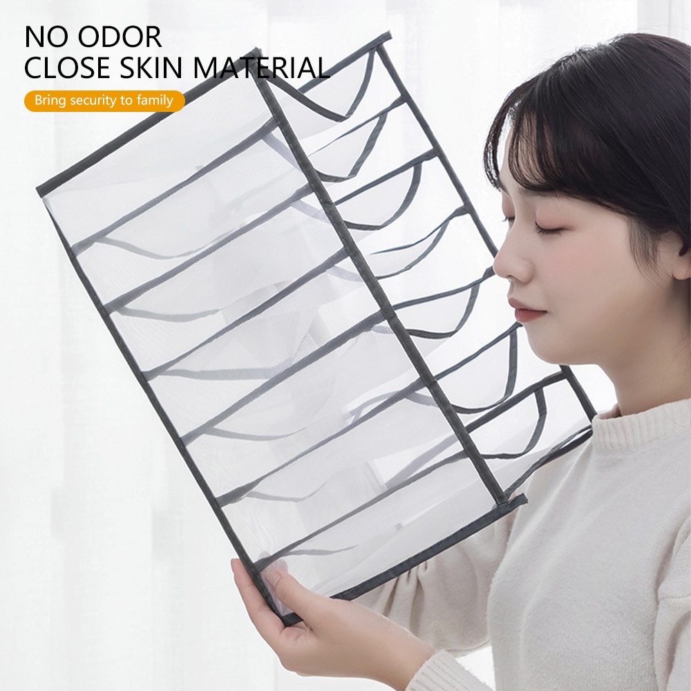 1PC Home Closet Organizer Voor Ondergoed Sok Kast Divider Opbergdoos Organizer voor kleding Opvouwbare Lade Organizer