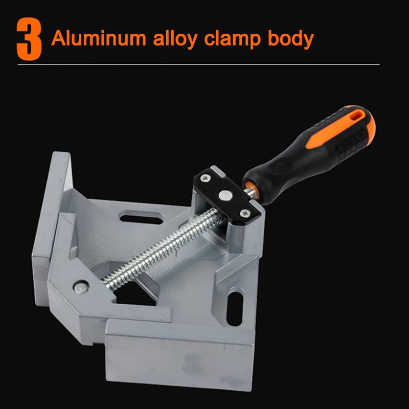 Right Angle Clamp 90 Degree Positioning Holder Woodworking Vice Miter Tool Set Adjustable Wood Corner Clamps for Door XH