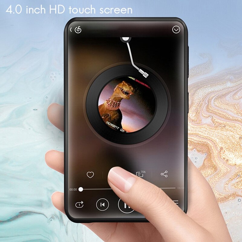 Android Smart Mp4 Wifi Internet Full Screen Bluetooth Walkman Student Music Player Mp5 Contact 4.0 Inch with Bluetooth