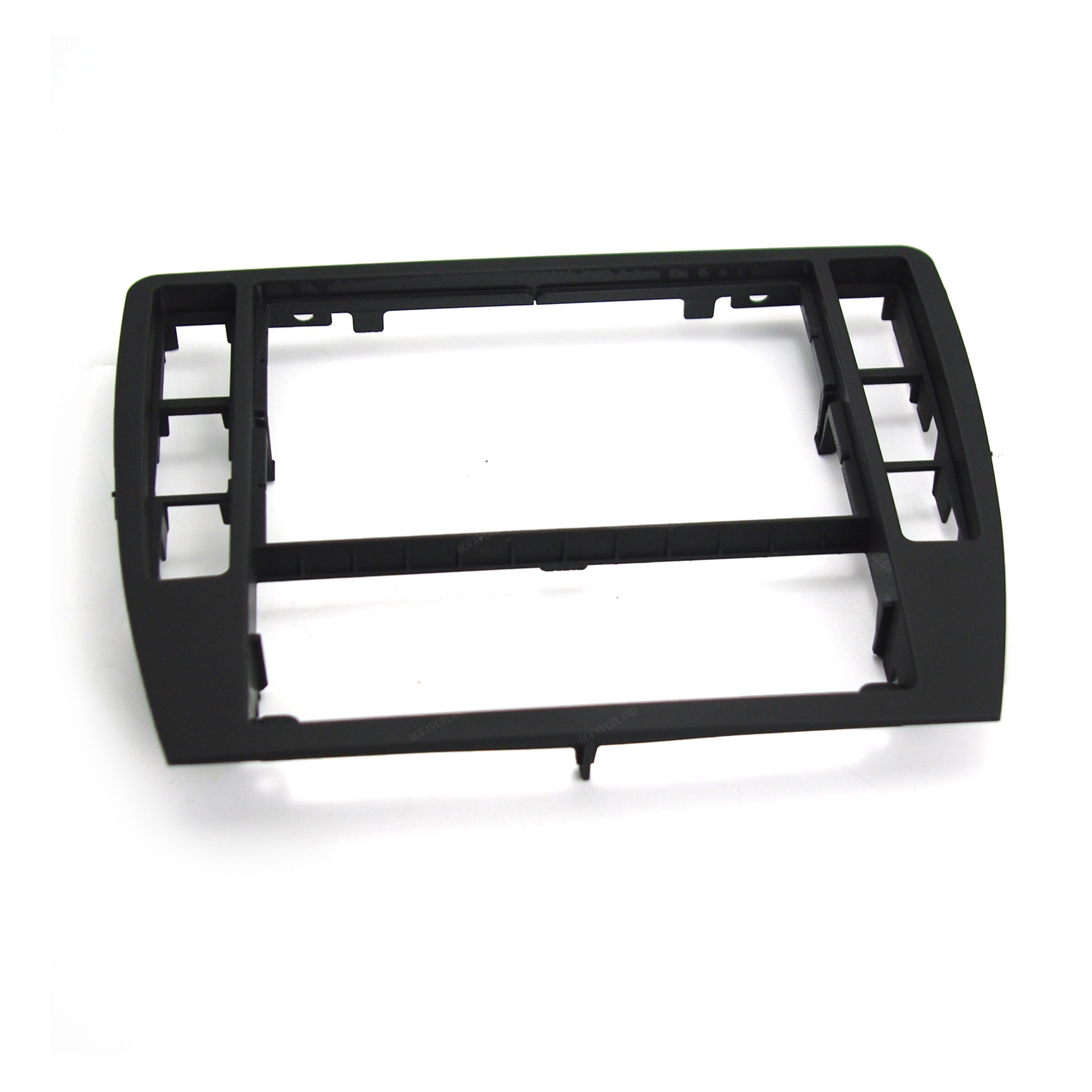Panel negro para salpicadero de coche, Panel de Radio con molduras de Marcos Surround 3B0858069 1J0819157 para VW Passat B5 1997 1998-2005