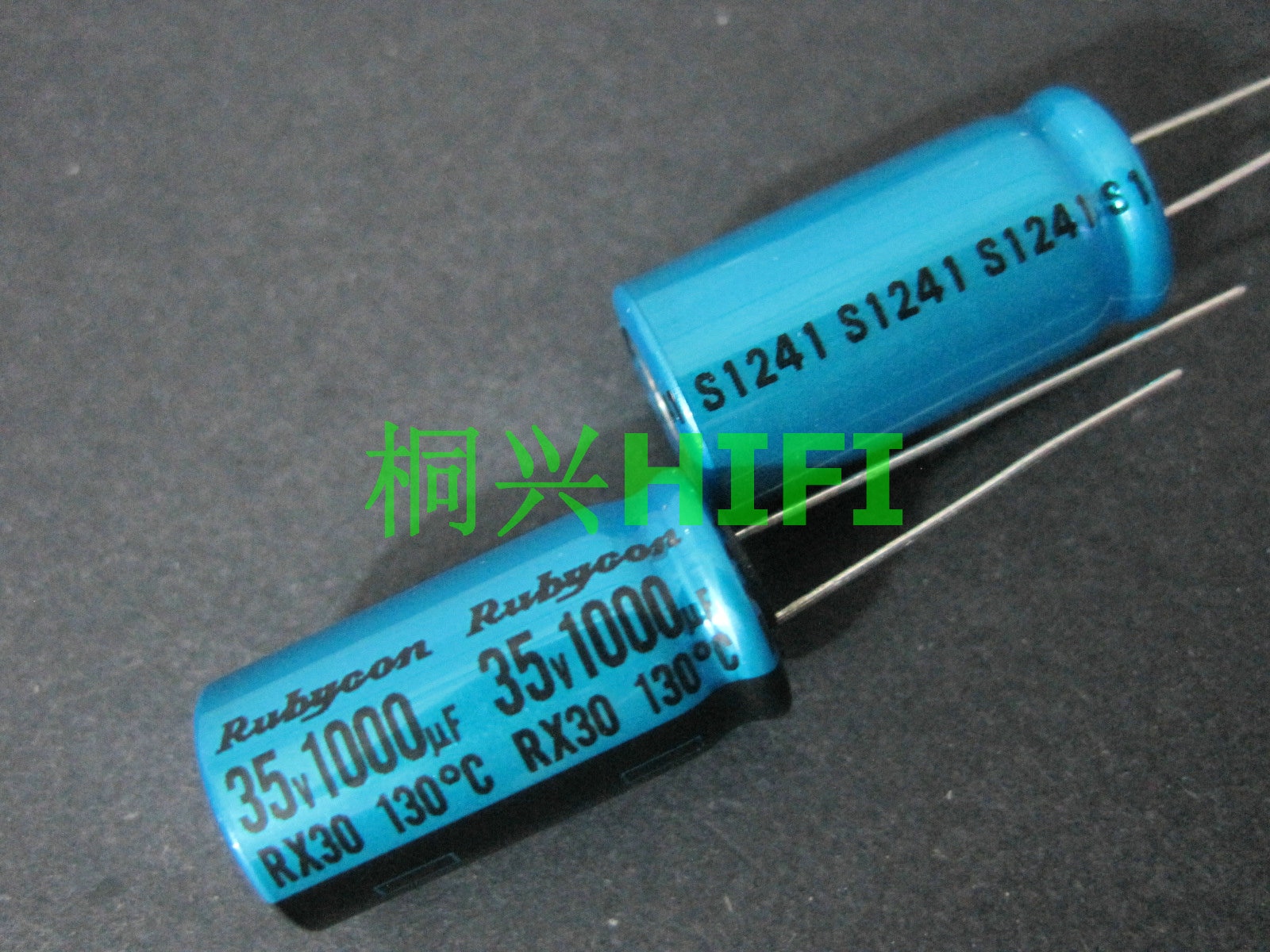 10PCS RUBYCON RX30 35V1000UF 12.5X25MM Electrolytic Capacitor rx30 1000uF/35V 130 degrees 1000UF 35V