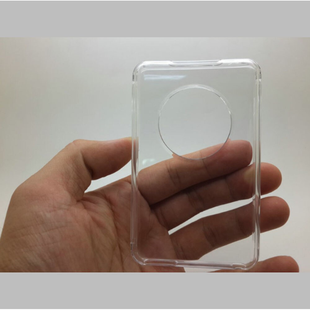 Clear Hard Case Cover Voor Ipod Classic Dunne Versie 80Gb 120Gb 160Gb Ipod Video 30Gb Met full Body Beschermende Film(10.5Mm Dikke