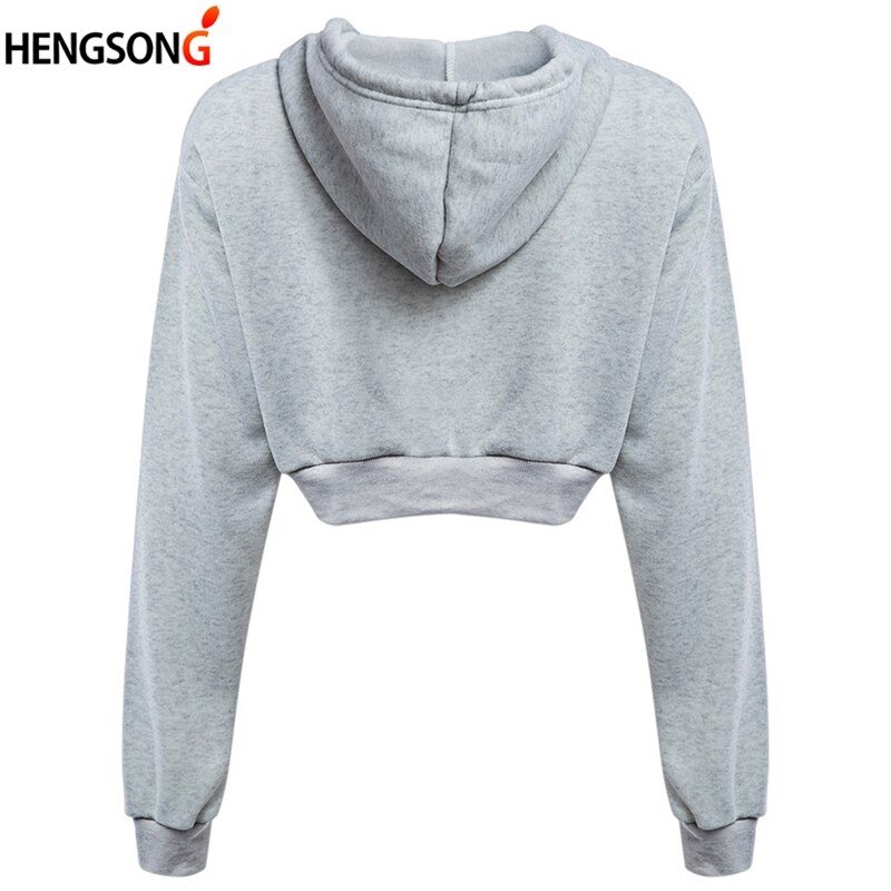 Women's Outdoor Running Sweatshirt Women's Sport Short Long Sleeve Umbilical Top Sweatshirt Ladies Pullover