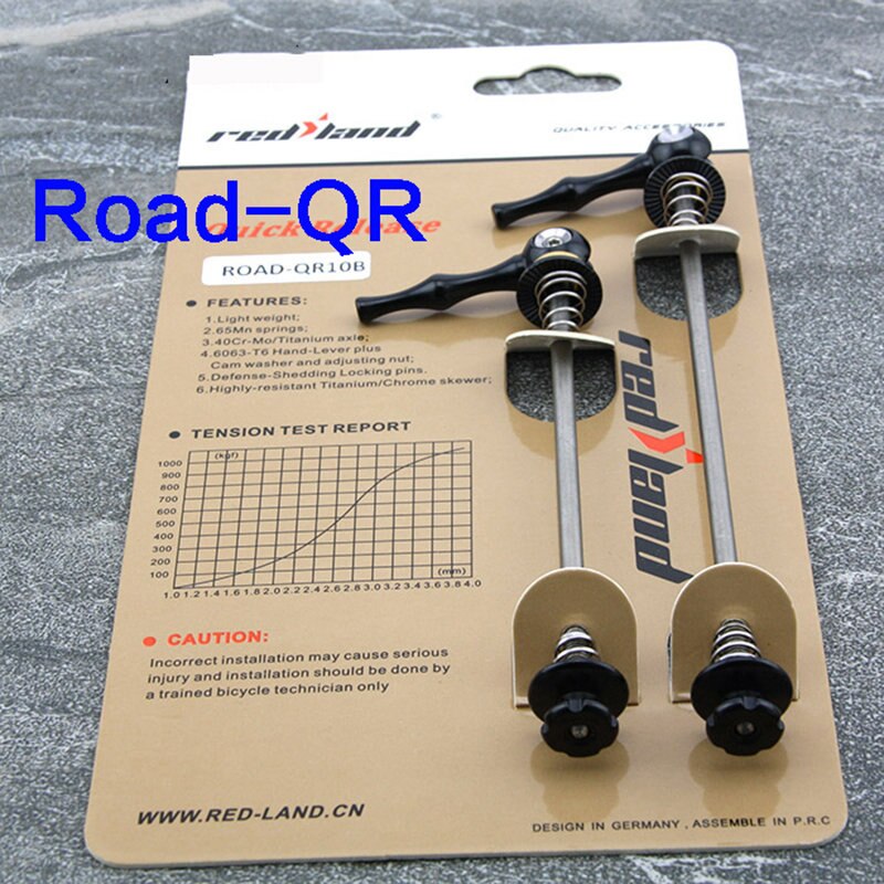 Bicycle Skewer Ti-alloy CNC Quick Release Handle Lever Mtb Mountain Road Bike Skewers Ultralight 52g/pair Universal Front Rear: heiseRoad