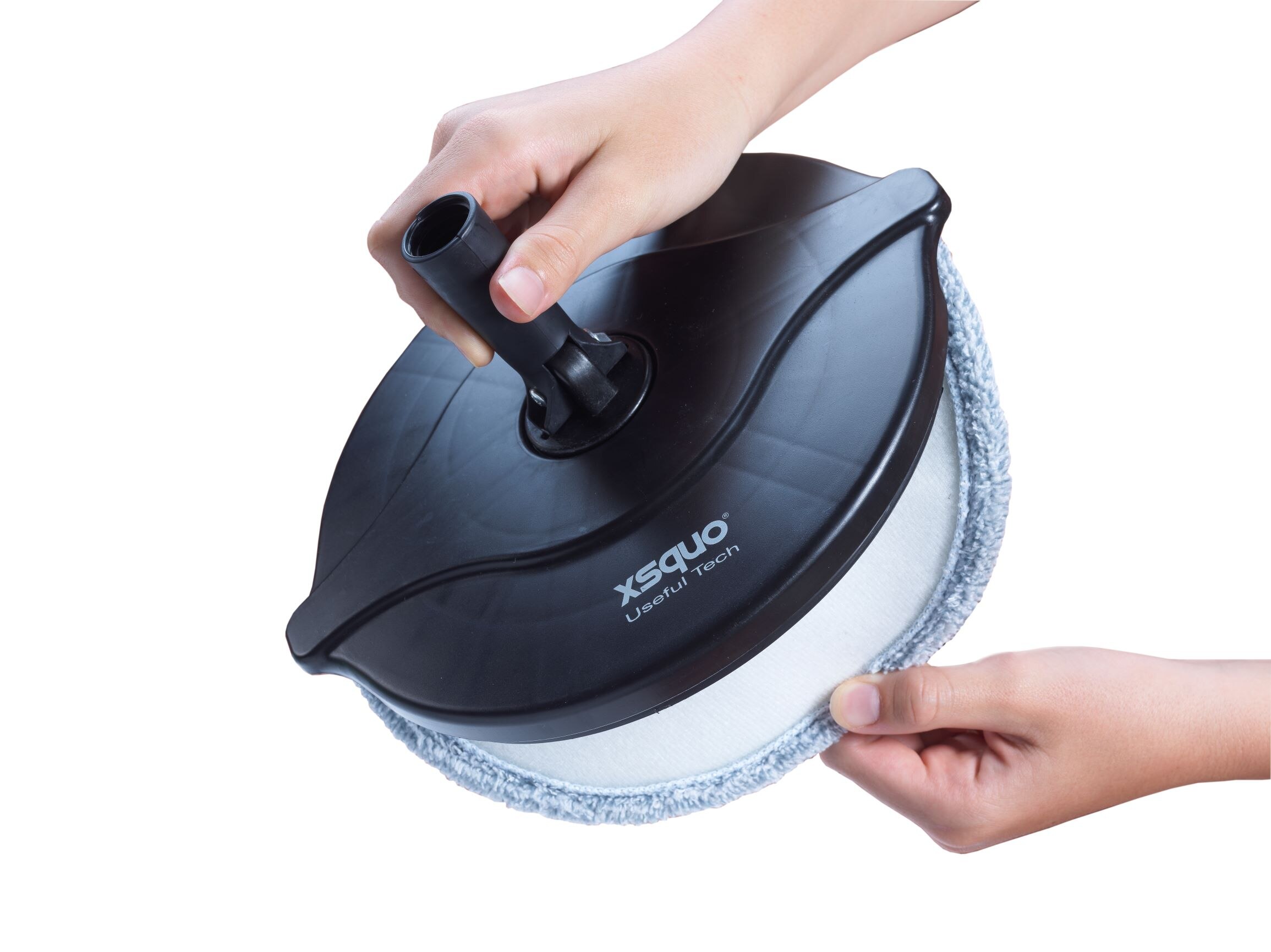 Nueva Fregona Spin Compacta con super tamaño de mopa, especial para suelos de parquet y cerámicos. Easy Clean Smart
