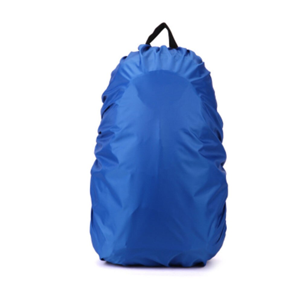 35L/45L/80L Convenient Waterproof Dust Rain Cover Travel Backpack Rucksack Bag: Blue / S