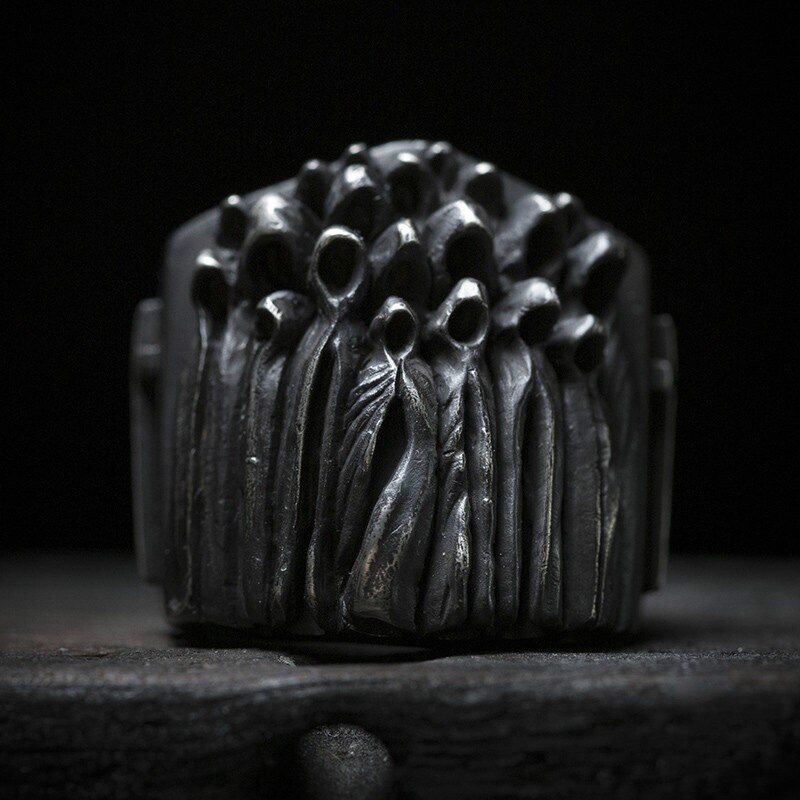 ghost punk rock style unique 316L stainless steel dance party birthday party