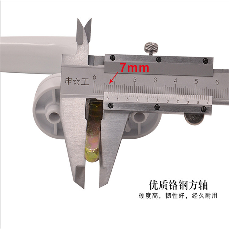 White Aluminum Alloy UPVC Window Handle with Locks Universal Door Handle Key Locking for Double Glazing White Door Turning