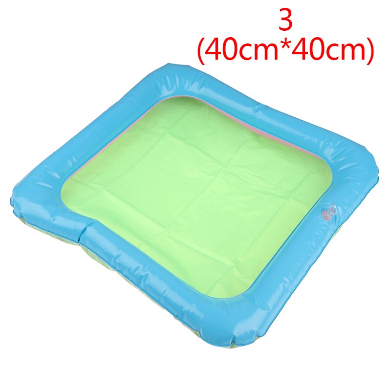 1Pc Kid Zand Lade Indoor Magie Spelen Zand Kinderen Speelgoed Ruimte Opblaasbare Accessoires 4 Maten