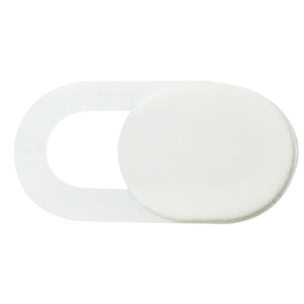 5PCS WebCam Cover Shutter Magnet Slider Plastic For iphone Laptop Camera Web PC Tablet Smartphone Universal Privacy Sticker: white