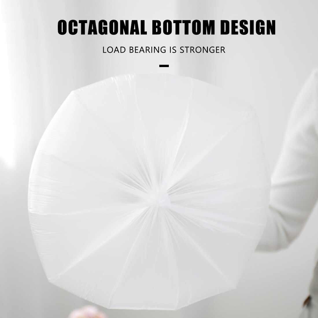 100pcs 100% compostable trash bags biodegradable kitchen food waste bag, corn starch garbage bags ,kitchen scraps bag Cleaner