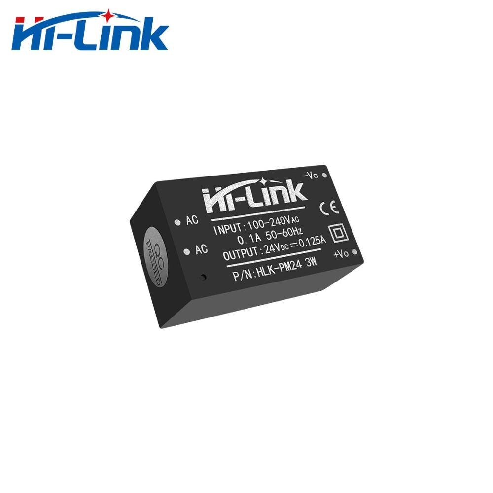Free ship 10pcs*HLK-PM24 Hi-Link 24v dc power supply 3W power supply switching AC-DC