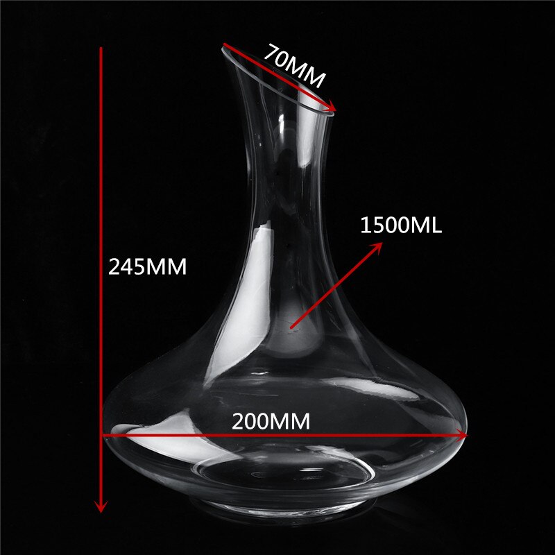 Crystal Glass Red Wine Decanter Wine Champagne Brandy Pourer Wine Container Water Bottle Jug Bar Home Decor
