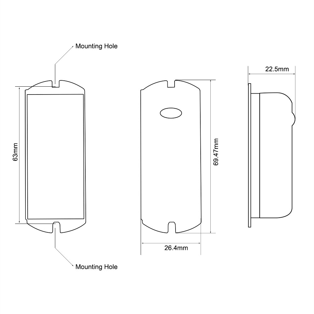 Photoelectric Single IR Beam Detector Active Infrared Intrusion Motion Sensor Waterproof Outdoor Burglar Alarm