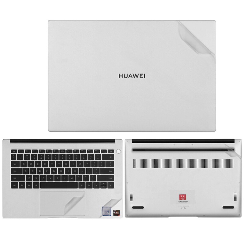 Full Body Cover Stickers for HUAWEI MateBook D 14/15 2021Release Vinyl Decal Skins for HUAWEI MateBook X Pro Cover Coques: MateBook D 14 2021 / Matte Clear