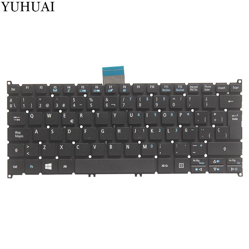 teclado español para Acer Aspire ES1-111 ES1-111M ES1-311 ES1-331 ES1-111M ES1-131 R3-131T SP teclado