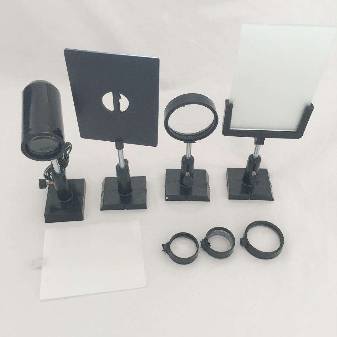 Strumenti ottici di imaging Lente Regola Dello Schermo di Luce Sorgente di Luce Del Tuffatore di Laboratorio Fisica Insegnamento Attrezzature