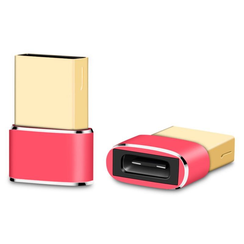 USB 2.0 Male To Type C Cable Mini Adapter Female Converter Adapter For Computer Mobile Phone