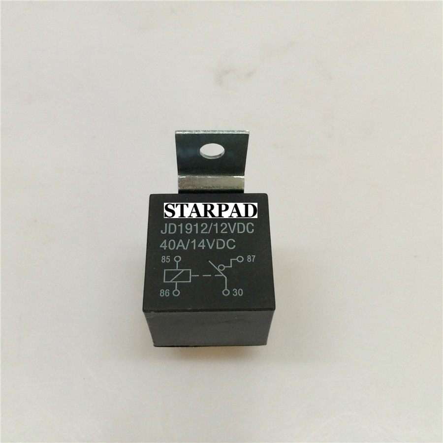 STARPAD Motorcycle horn dedicated dual tone horn air horn relay dedicated normally open relay copper 12V40A