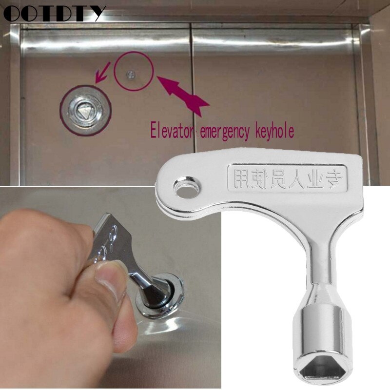 1 Pc Porta dell'ascensore Chiave/Triangolare Chiave/Treno Universale di Chiave