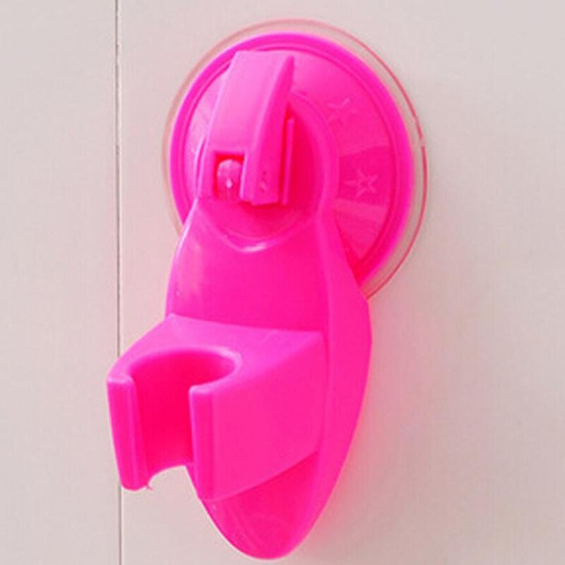 Siège PP puissant Type aspiration | Pièce de douche murale, salle de bains, siège mural, support mandrin, douche, support fixe, accessoires 1 pièce: Rose red