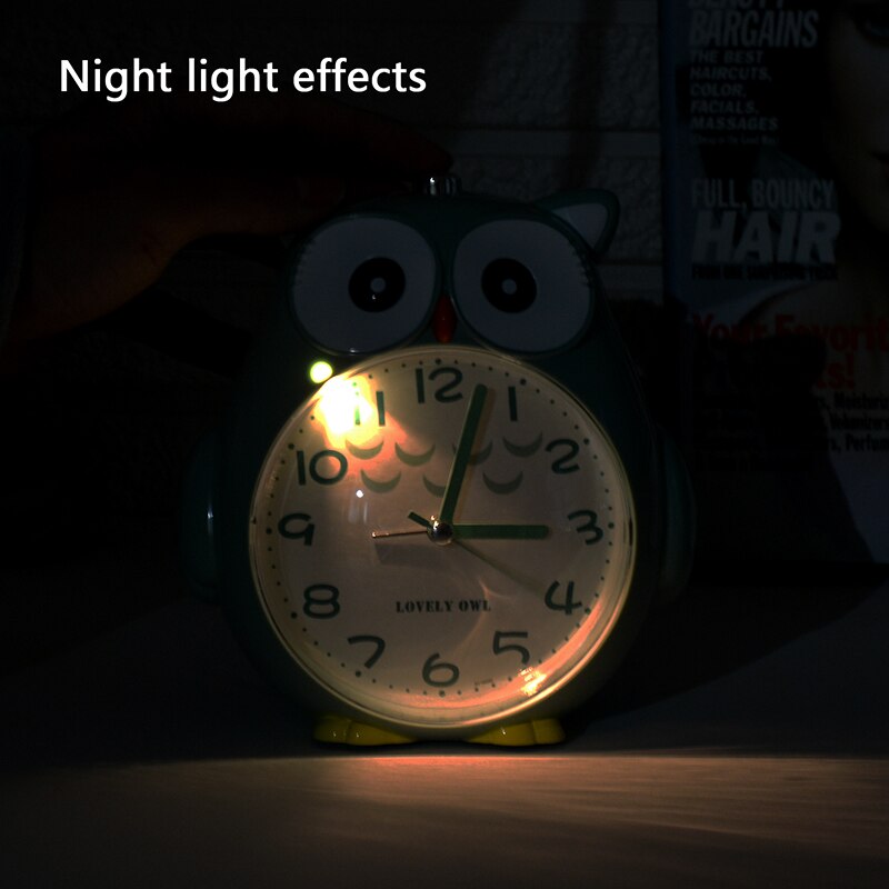 ABOOFAN 1Pc alarm clock room decor Room decoration Alarm set clock for daily use digital clock decorative clock silent clock desk clock children's clock bedside clock retro alarm mini