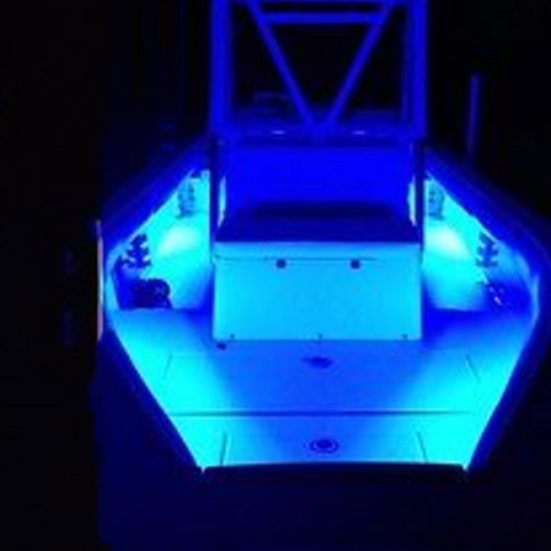 12v vattentät led båt ljus jolle fisk skid wakeboard halljus lampor bowrider däck landau sylvan wellcraft harbour cruiser