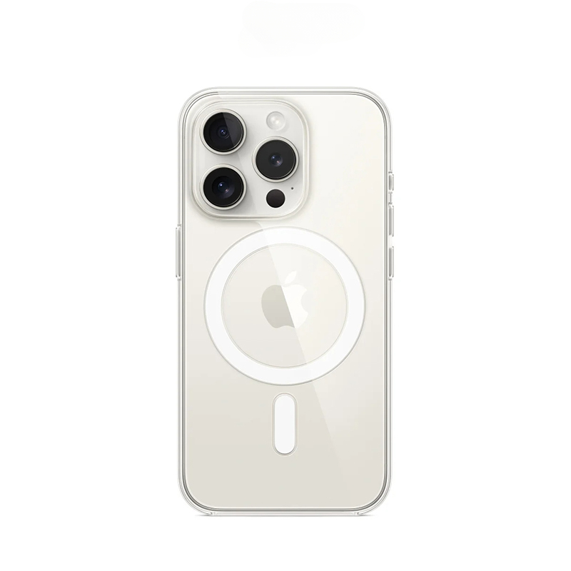 Apple Clear Case Met Magsafe Voor Iphone 15 14 13 Pro Max Ondersteuning Voor Draadloos Opladen Transparante Hoes Voor Iphone 15 Plus Hoesjes