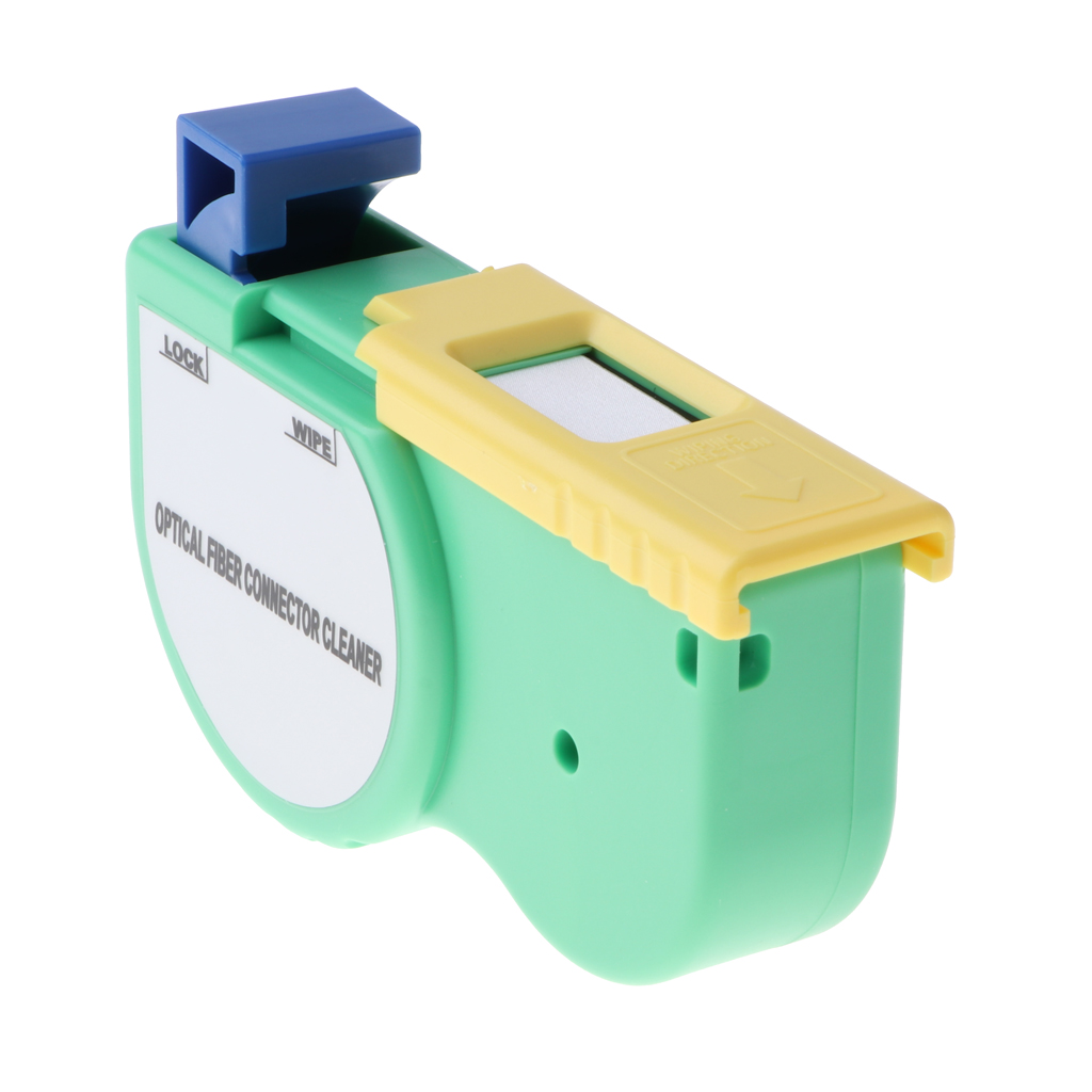 Fiber Cleaner 500 Cleaning Clicks Optic Connector Cleaning Cassette Box