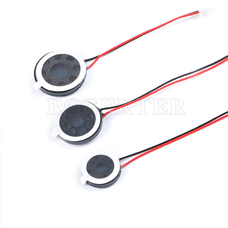 Haut-parleur rond, 5 pièces, 15/18/20mm de diamètre, 8 ohm/1W, petit haut-parleur avec câble et prise 1.25MM, bricolage