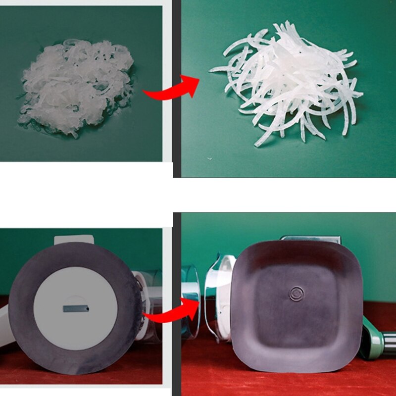 Function Hand-Operated Roller Vegetable Cutter Kitchen Vegetable Slicer Shredder 72XF