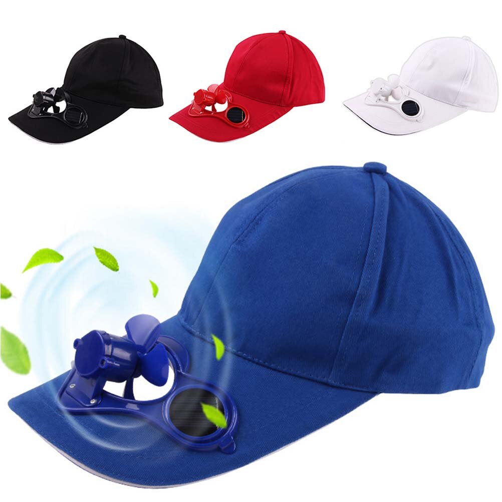 Fan Baseball Golf Hat Solar Powered Air Fan Cooled Baseball Hat For Camping Traveling Golf Baseball Sport Camping Travel #20
