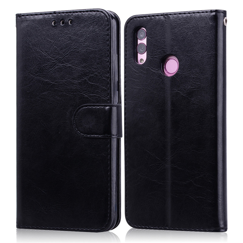 Para huawei p inteligente 2019 caso carteira de couro da aleta para huawei p inteligente 2019 caso livro capa POT-LX1 POT-LX3 telefone caso fundas