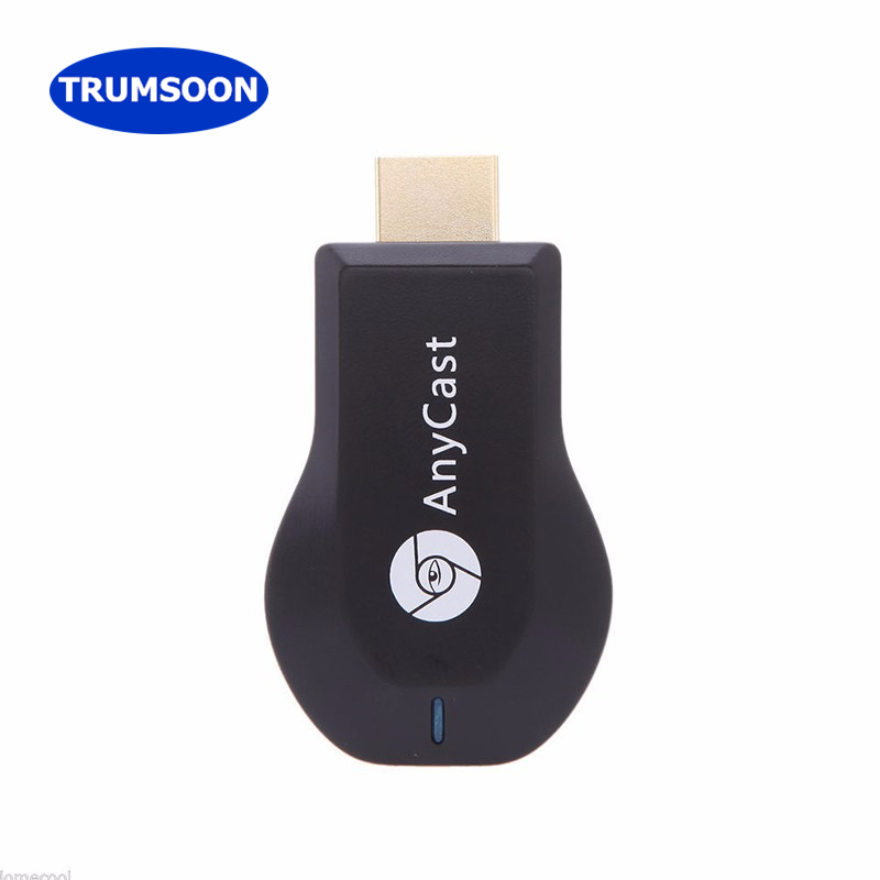 Clé tv trumsoon mirascreen, récepteur hdmi anycast, miracast, dlna, airplay 1080p, compatible avec les téléphones android et ios, compatible avec la télévision.