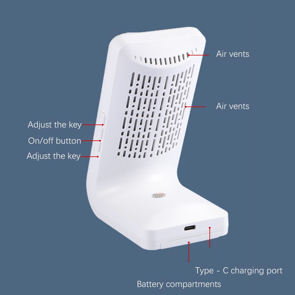 Air Detector Portable Carbon Dioxide Tester CO2 Detector Monitor Meter Tester Temperature Humidity Semiconductor Sensor