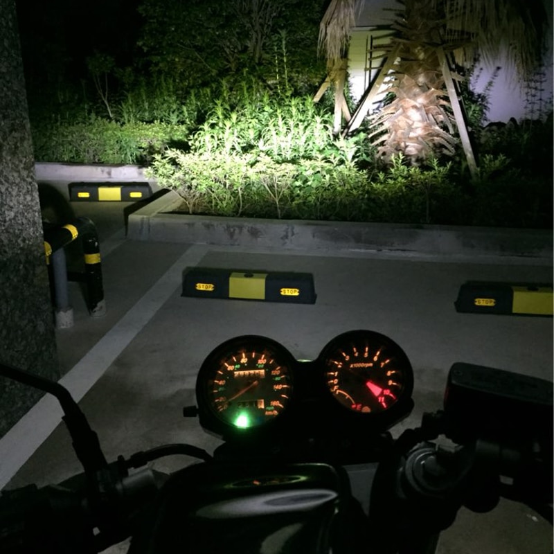 RTD E01C Motorcycle LED Headlight Dual Beam 12W 1200LM H4 HS1 P43T S2 BA20D Light Bulbs Scooter Motorrad E-bikes 3Sides Blue DRL