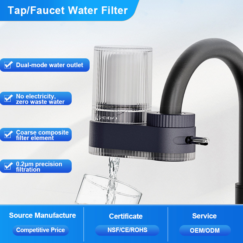 Anies-Purificateur d'eau du robinet, filtre de purification, cuisine, clics directs