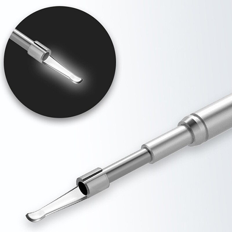 Teslong Oreille Nettoyage D'endoscope 6 Leds USB Visuelle D'oreille Cuillère 4.3mm Caméra pour Android PC Choix D'oreille D'otoscope D'endoscope Outil Santé C