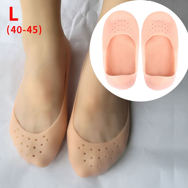 Silicone Bunion Corrector Gel Pad Stretch Nylon Hallux Valgus Protector Guard Toe Separator Orthopedic Pedicure Socks Feet Care: 1Pair style O