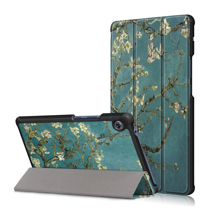 GLIGLE Case for Huawei MatePad T8 released Tablet slim print cover shell+Led+Touch pen: XH