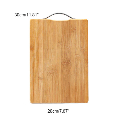 Bamboo Cutting Board Kitchen Tools Natural Bamboo Chopping Board Durable Easy To Clean Eco- Friendly Chopping Board: 30x20cm