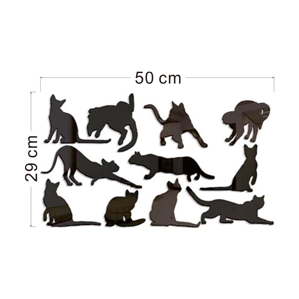 JM317 3D geometric acrylic mirror wall paste living room decoration self-adhesive mirror paste can be removed